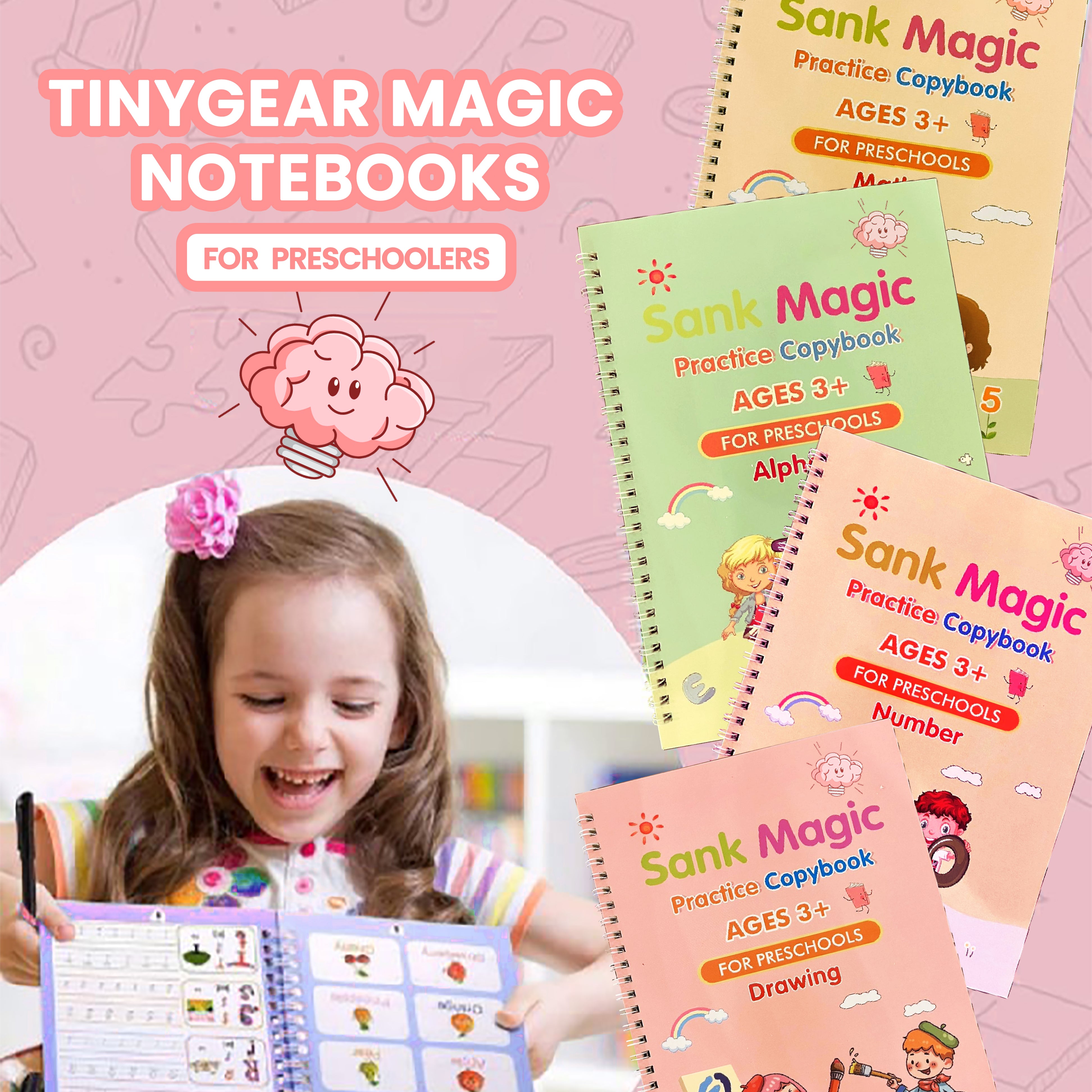 MAGIC WRITING NOTEBOOK | TINY GEAR™